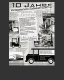 Abbildung Anzeige "10 Jahre Verlagsservice Südwest"