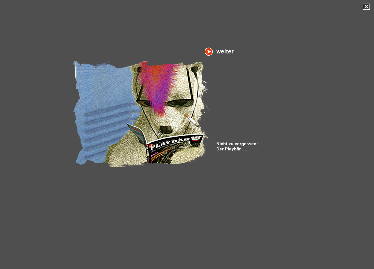 Große Abbildung Ausschnitt Digital-Montage "Aklimatisierung: Kopf vom halbstarken Eisbären"