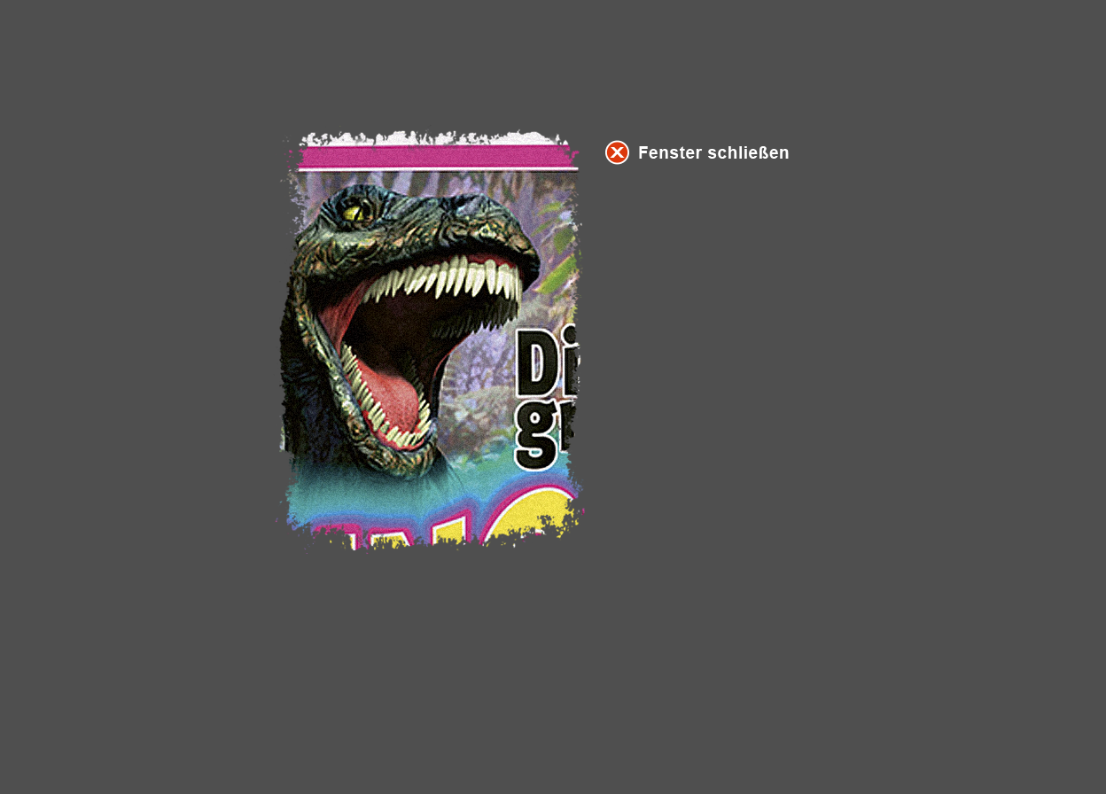 Große Abbildung Digital-Montage "Großmaul: Kopf Dino"