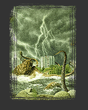 Abbildung Digital-Montage "Umarmung bei Gewitter"