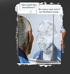 Größere Abbildung Digital-Montage "Der Lügner - Eis"