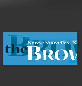 Abbildung Größerer Ausschnitt Text-Logo "the Browser"